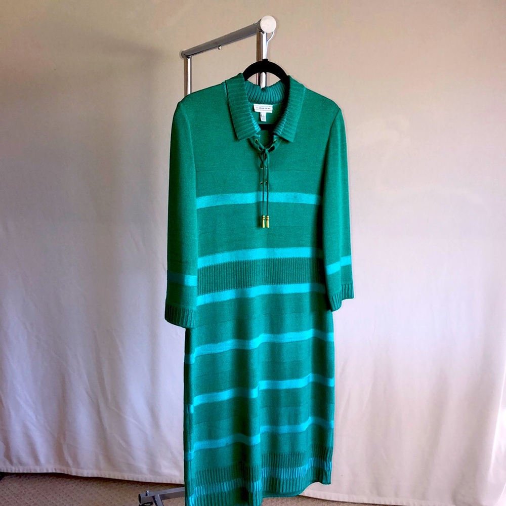 ST. JOHN SPORT knit dress